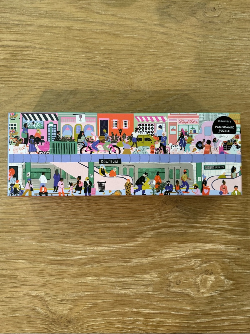 Over & Under 1000 Piece Panoramic Puzzle